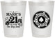 Personalized 21st Birthday 8 oz Frosted Cups - Legal At Last Vegas | 340004