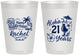 Personalized 21st Birthday 8 oz Frosted Cups - Aloha Hawaii | 340016