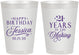 Personalized 21st Birthday 8 oz Frosted Cups - Twenty One Years In The Making | 340023