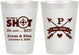 Personalized Wedding 8 oz Frosted Cups - Take A Shot She Said Yes | 370