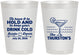 Personalized Wedding 8 oz Frosted Cups - To Have And To Hold | 375