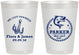 Personalized Wedding 8 oz Frosted Cups - We Got Hooked Fish | 392