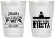 Personalized Bachelor Party 8 oz Frosted Cups - Viva La Fiesta Mexican | 40001