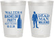 Personalized Bachelor Party 8 oz Frosted Cups - Dead Man Walking | 40011