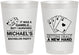 Personalized Bachelor Party 8 oz Frosted Cups - Las Vegas | 40025