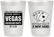 Personalized Bachelor Party 8 oz Frosted Cups - Las Vegas | 40026