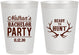 Personalized Bachelor Party 8 oz Frosted Cups - Ready To Hunt | 40044