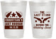 Personalized Bachelor Party 8 oz Frosted Cups - Last Stand | 40046