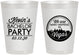 Personalized Bachelor Party 8 oz Frosted Cups - Last Vegas | 40060