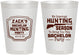 Personalized Bachelor Party 8 oz Frosted Cups - Hunting Season | 40063