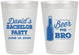 Personalized Bachelor Party 8 oz Frosted Cups - Beer Me Bro | 40071