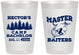 Personalized Bachelor Party 8 oz Frosted Cups - Fishing | 40081