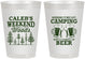 Personalized Bachelor Party 8 oz Frosted Cups - Camping | 40091