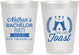 Personalized Bachelor Party 8 oz Frosted Cups - One Last Toast | 40095
