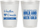 Personalized Wedding 8 oz Frosted Cups - To Have And To Hold | 431