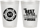 Personalized Wedding 8 oz Frosted Cups - Las Vegas | 458