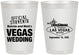 Personalized Wedding 8 oz Frosted Cups - Las Vegas | 466