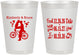 Personalized Wedding 8 oz Frosted Cups - First Date Will You I Do | 497