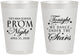 Personalized Prom 8 oz Frosted Cups - Tonight We Dance | 50000