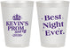 Personalized Prom 8 oz Frosted Cups - Send Off | 50009