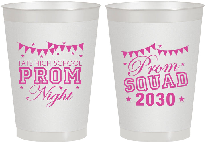 Personalized Prom 8 oz Frosted Cups - Squad | 50015