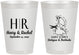 Personalized Wedding 8 oz Frosted Cups - Antigua And Barbuda | 502