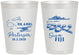 Personalized Wedding 8 oz Frosted Cups - Fiji | 525