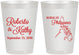 Personalized Wedding 8 oz Frosted Cups - Philippines | 536