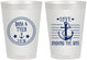 Personalized Wedding 8 oz Frosted Cups - Anchor The Soul | 558
