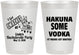 Personalized Bachelorette 8 oz Frosted Cups - Mexico Fiesta | 60008