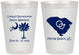 Personalized Bachelorette 8 oz Frosted Cups - South Carolina | 60012