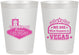 Personalized Bachelorette 8 oz Frosted Cups - Las Vegas | 60016