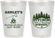 Personalized Bachelorette 8 oz Frosted Cups - Camping | 60018