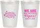 Personalized Bachelorette 8 oz Frosted Cups - Las Vegas | 60029