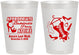Personalized Bachelorette 8 oz Frosted Cups - Last Walk | 60032