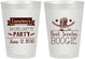 Personalized Bachelorette 8 oz Frosted Cups - Cowgirl | 60040