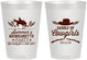 Personalized Bachelorette 8 oz Frosted Cups - Saddle Up Cowgirls | 60045