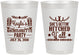 Personalized Bachelorette 8 oz Frosted Cups - Getting Hitched Yall | 60047