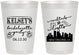 Personalized Bachelorette 8 oz Frosted Cups - New Orleans | 60066