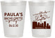 Personalized Bachelorette 8 oz Frosted Cups - Nashville | 60068