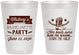 Personalized Bachelorette 8 oz Frosted Cups - Cowgirl Boots | 60072