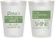 Personalized Bachelorette 8 oz Frosted Cups - Shine | 60080