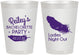 Personalized Bachelorette 8 oz Frosted Cups - Ladies Night Out | 60087