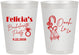 Personalized Bachelorette 8 oz Frosted Cups - Paris | 60090