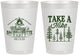 Personalized Bachelorette 8 oz Frosted Cups - Camping | 60098