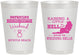 Personalized Bachelorette 8 oz Frosted Cups - Raising A Little Hell | 60104