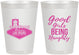 Personalized Bachelorette 8 oz Frosted Cups - Good Girls Naughty | 60111