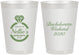 Personalized Bachelorette 8 oz Frosted Cups - Ring | 60115