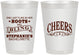 Personalized Bachelorette 8 oz Frosted Cups - Boots And Bling | 60118