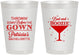 Personalized Bachelorette 8 oz Frosted Cups - Bad And Boozie | 60121